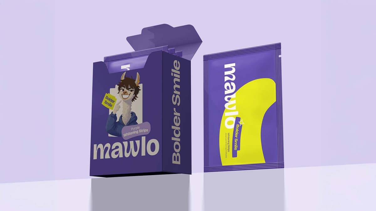 Mawlo Bolder Smile — 7-day whitening kit